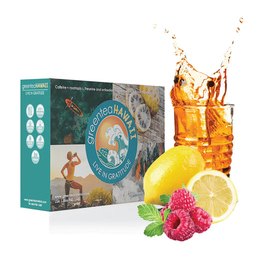 greenteaHAWAII Raspberry Lemonade 60-Count Box