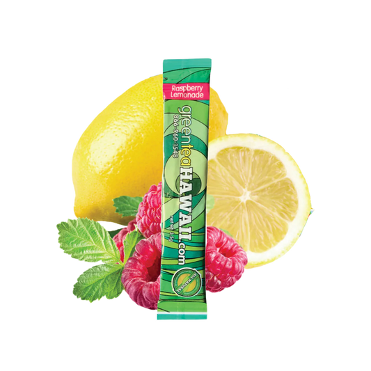 greenteaHAWAII Raspberry Lemonade 30-Count Box